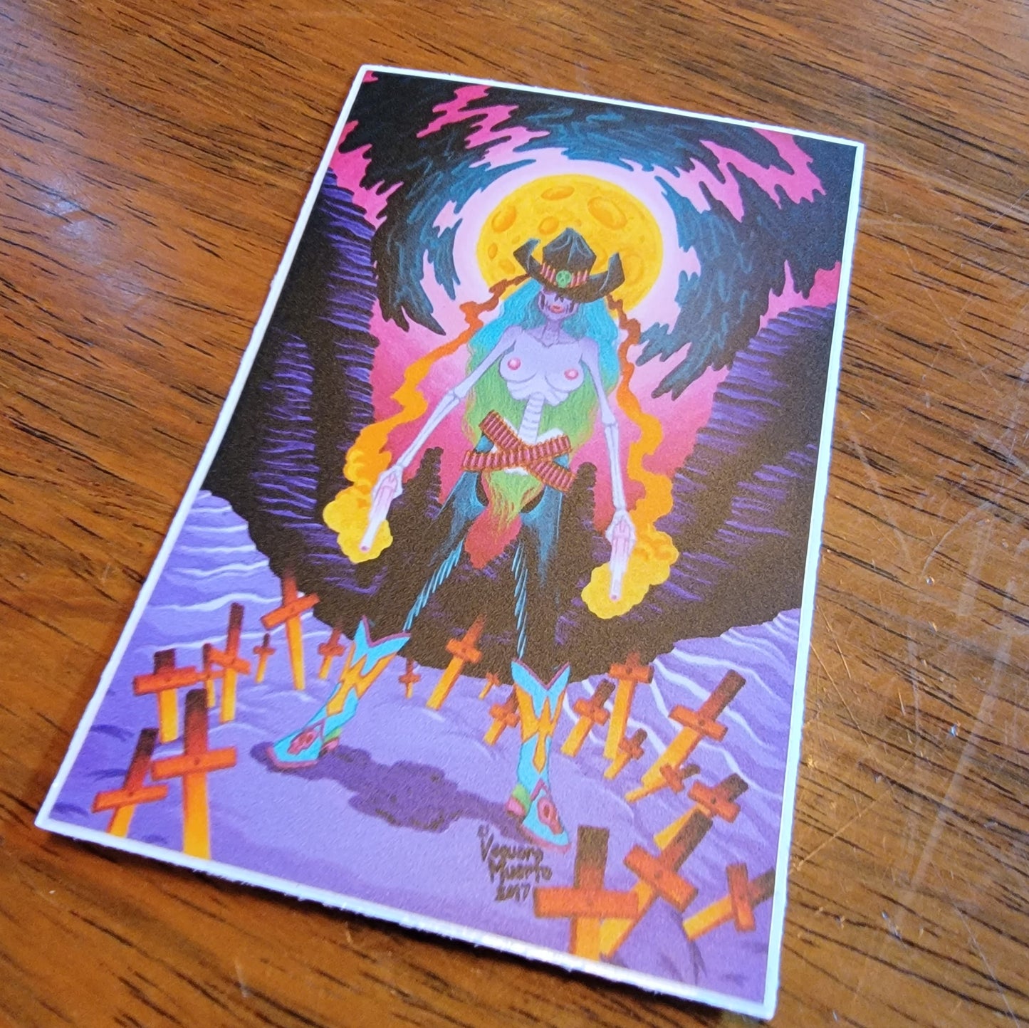 Vengeance vinyl sticker