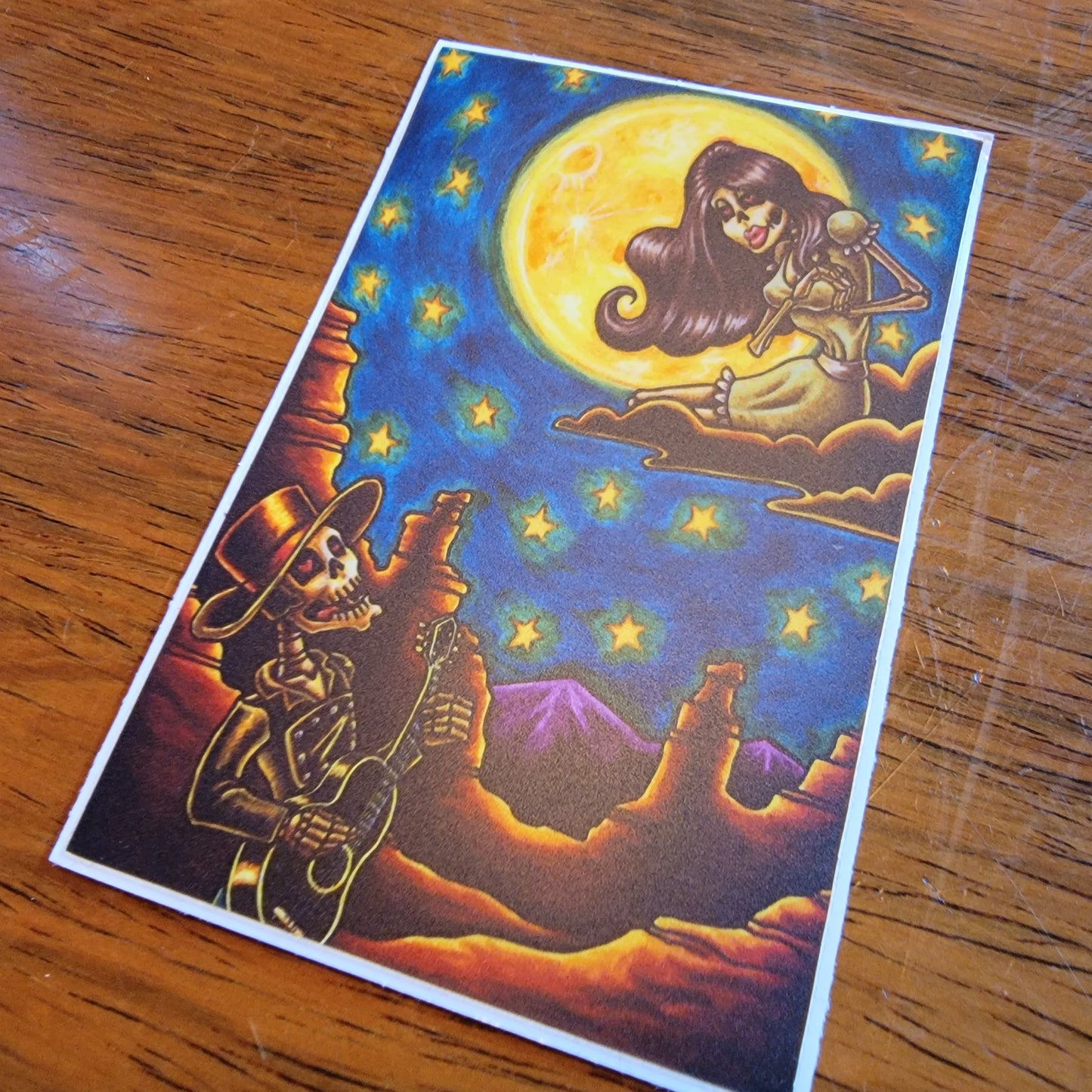 Serenade vinyl sticker