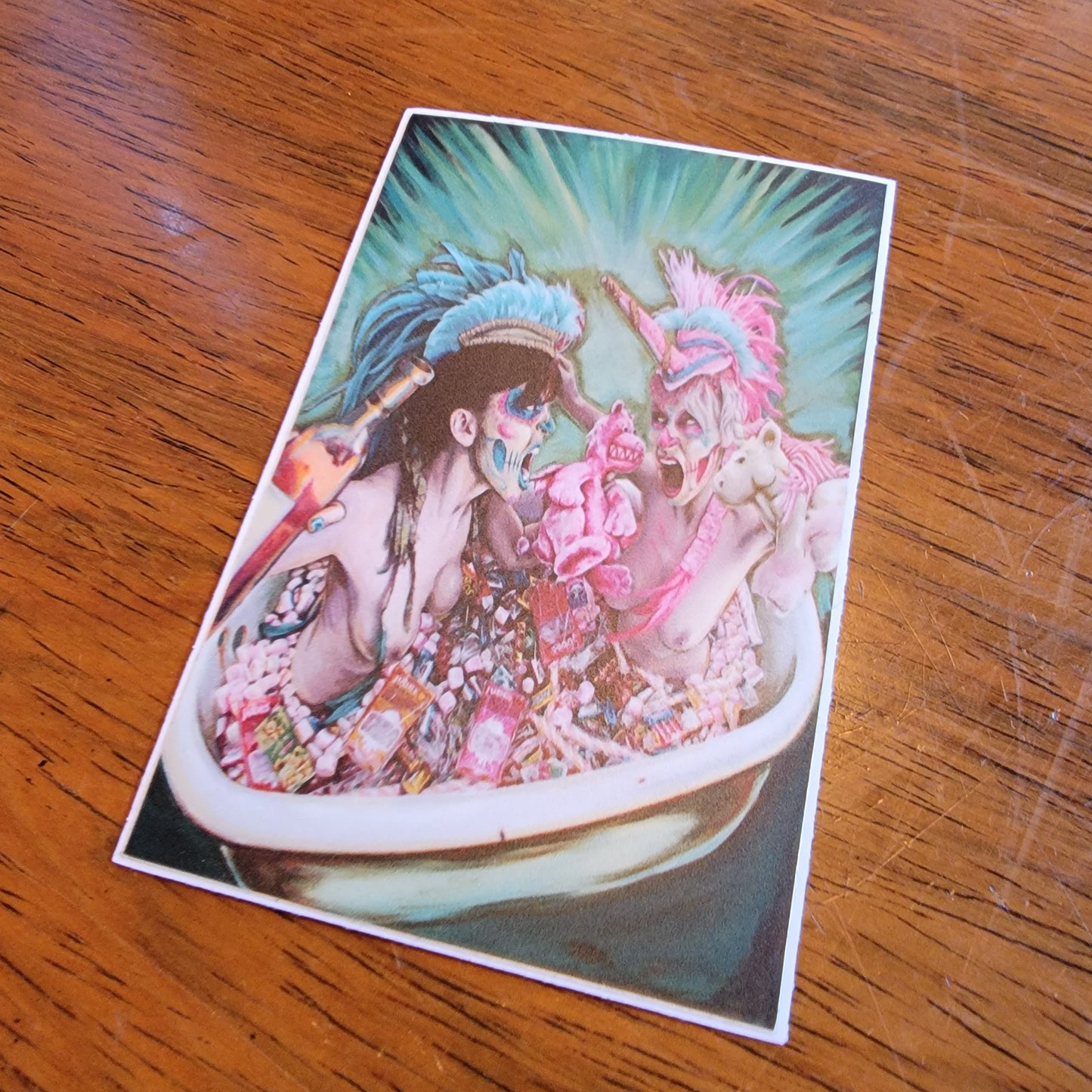 Tub Time vinyl sticker