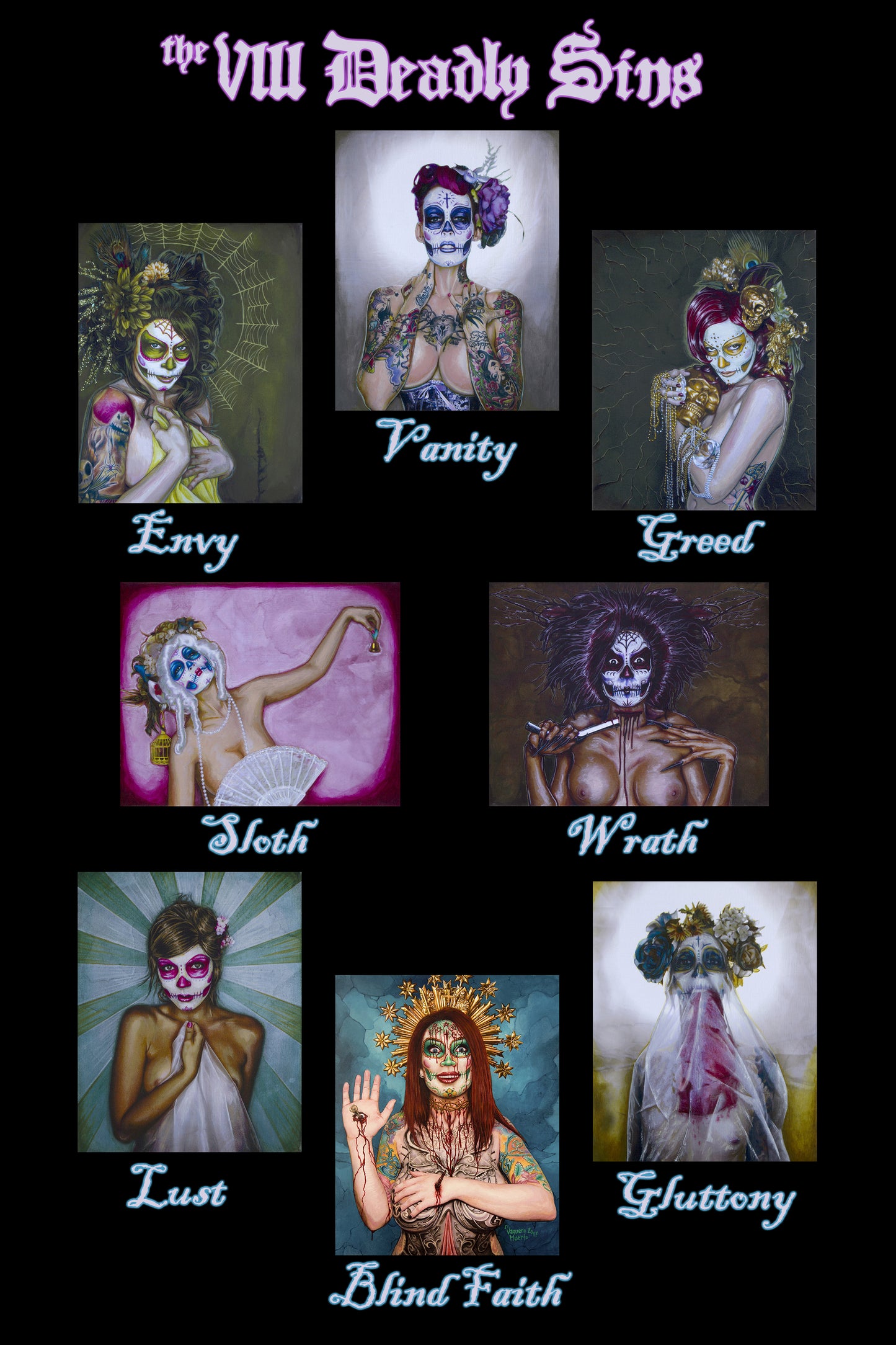 Envy, 3 of 8 Deadly Sins