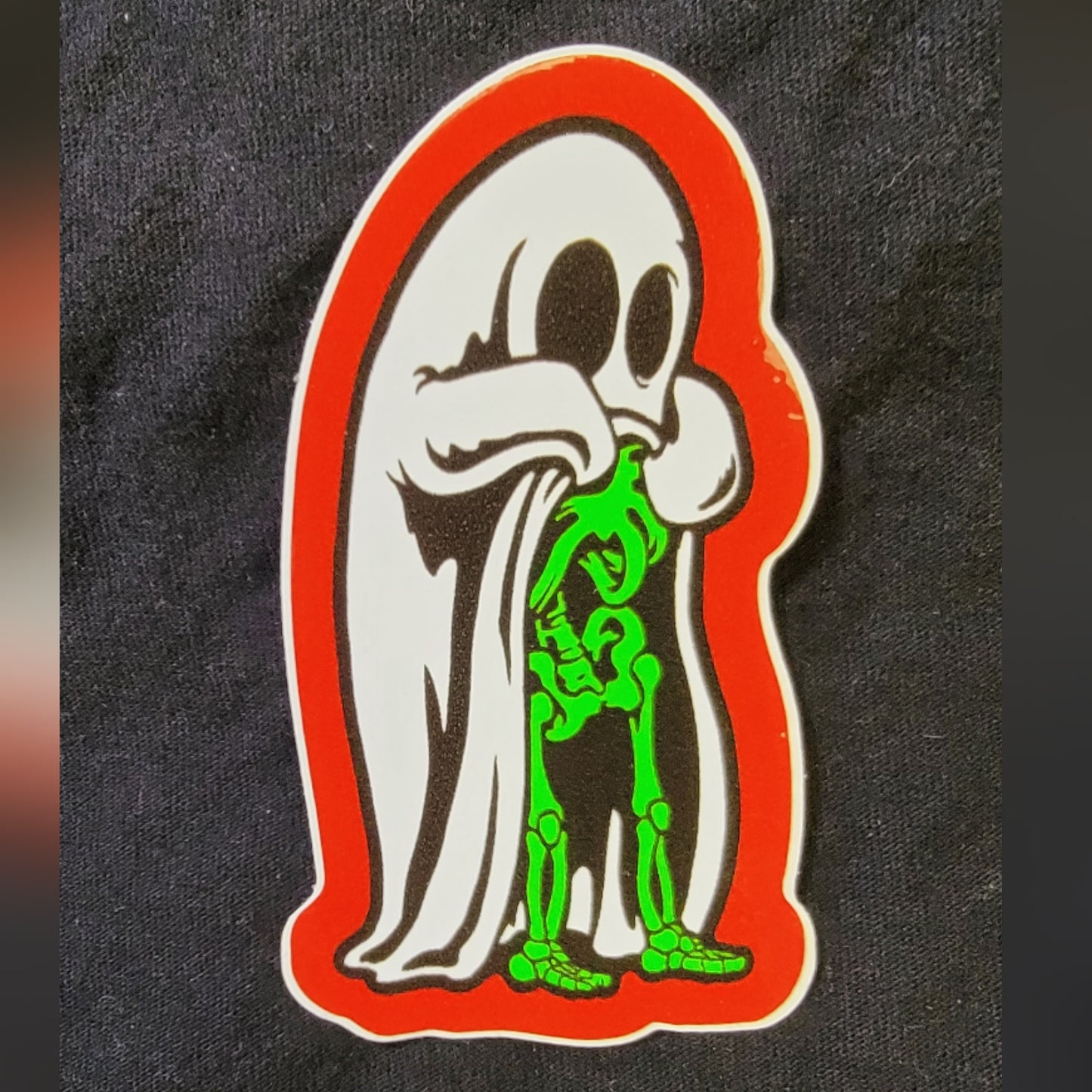 Flasher Ghost glossy vinyl sticker