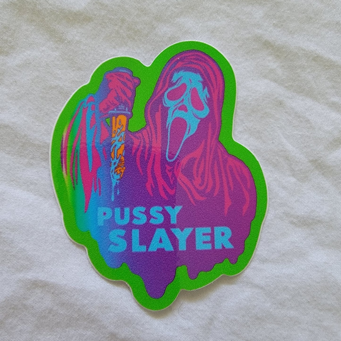 Screamer vinyl sticker