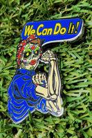 We Can Do It enamel pin