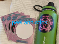 Bag of Dicks Holographic vinyl sticker