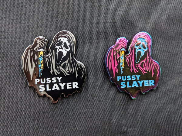 Screamer enamel pin
