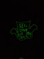 Sex & Catnip & Rock & Roll enamel pin