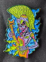 Rock Goddess enamel pin
