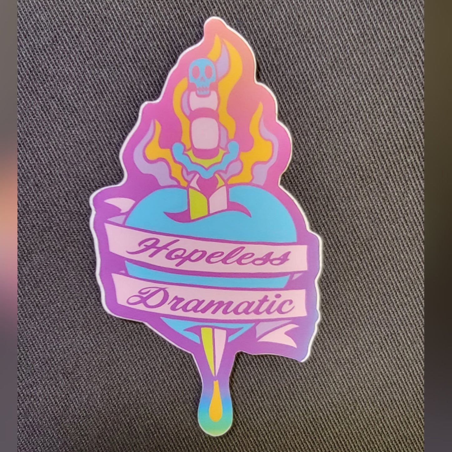 Hopeless Dramatic vinyl sticker