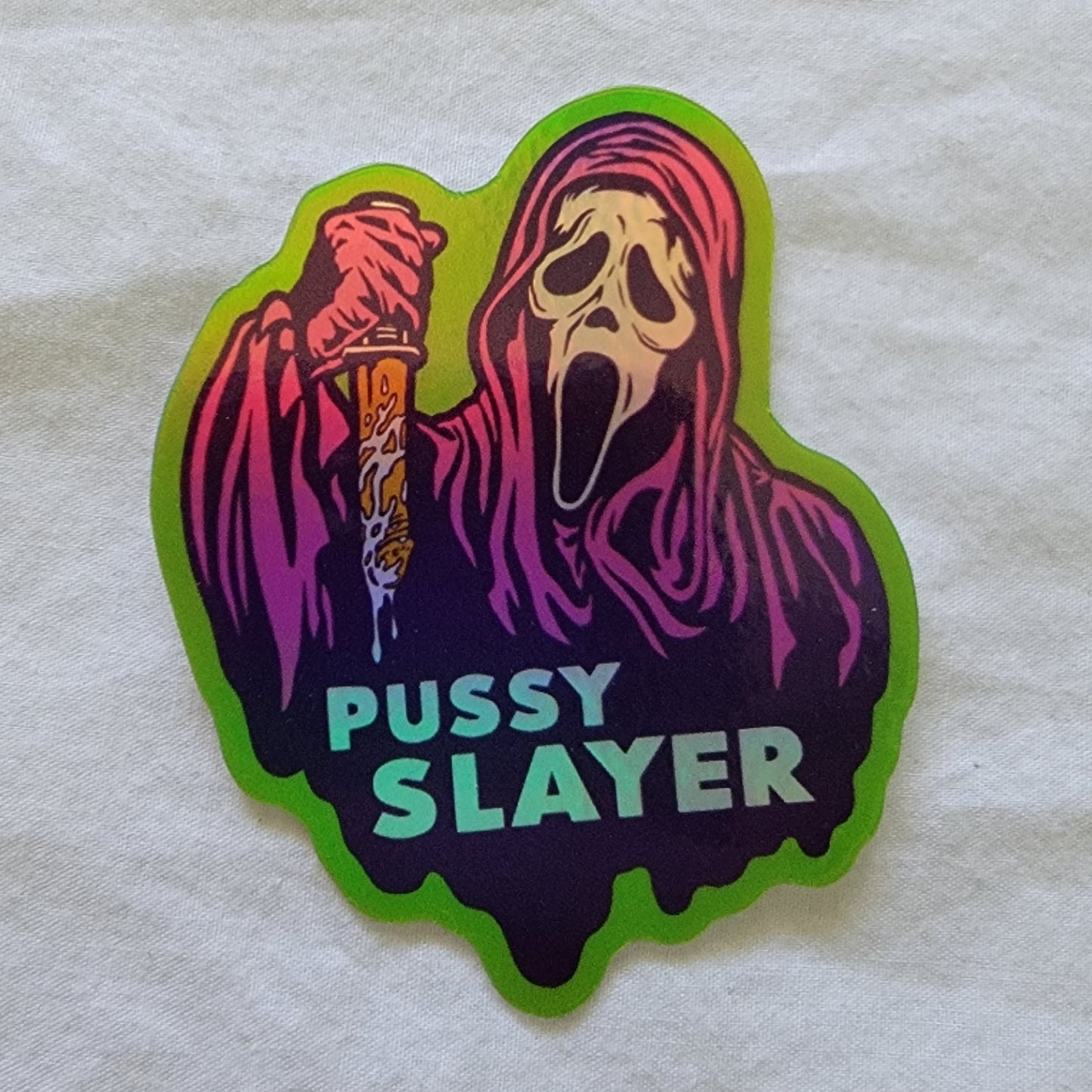 Screamer vinyl sticker